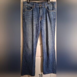 Lucky Brand 367 Vintage Boot Men's Denim Jeans with Contrast Stitching 32x34